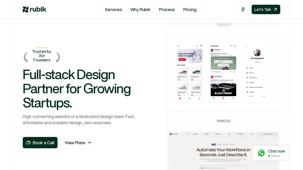 Rubik website preview