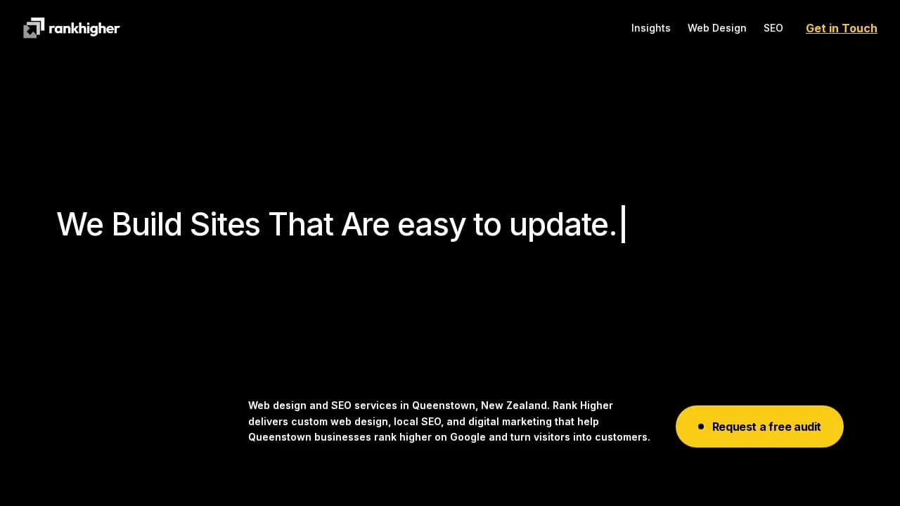 Rank Higher website preview