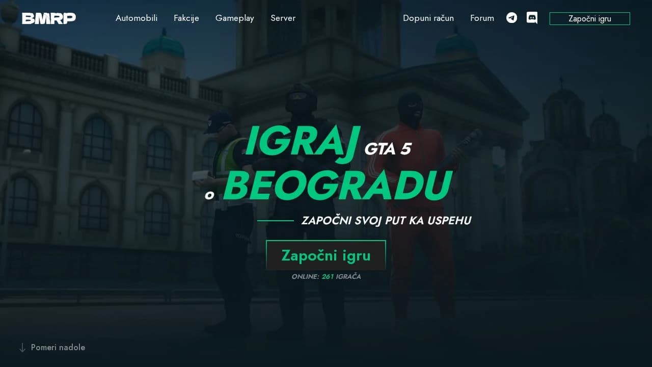 BMRP website preview