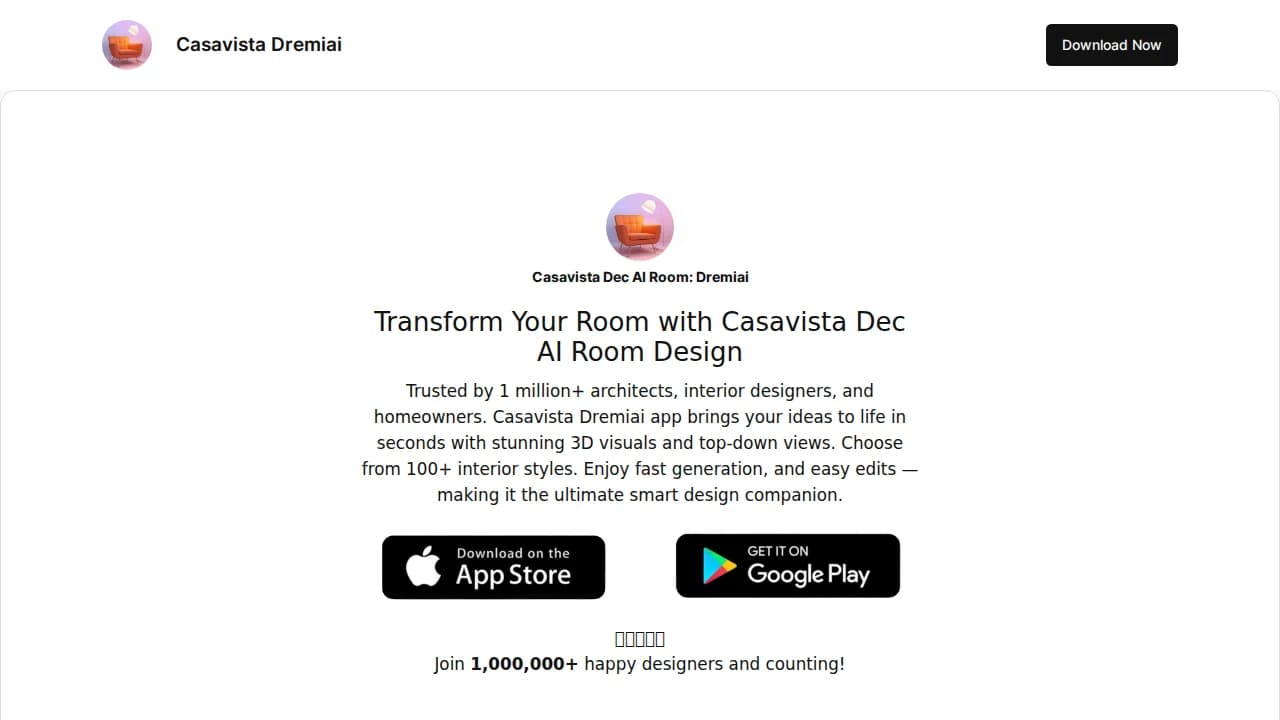 Casavista Dremiai website preview