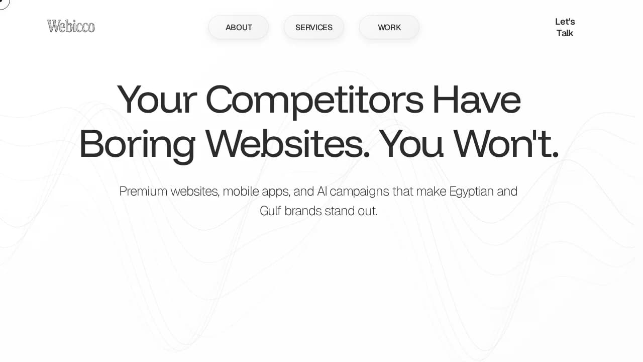 Webicco website preview