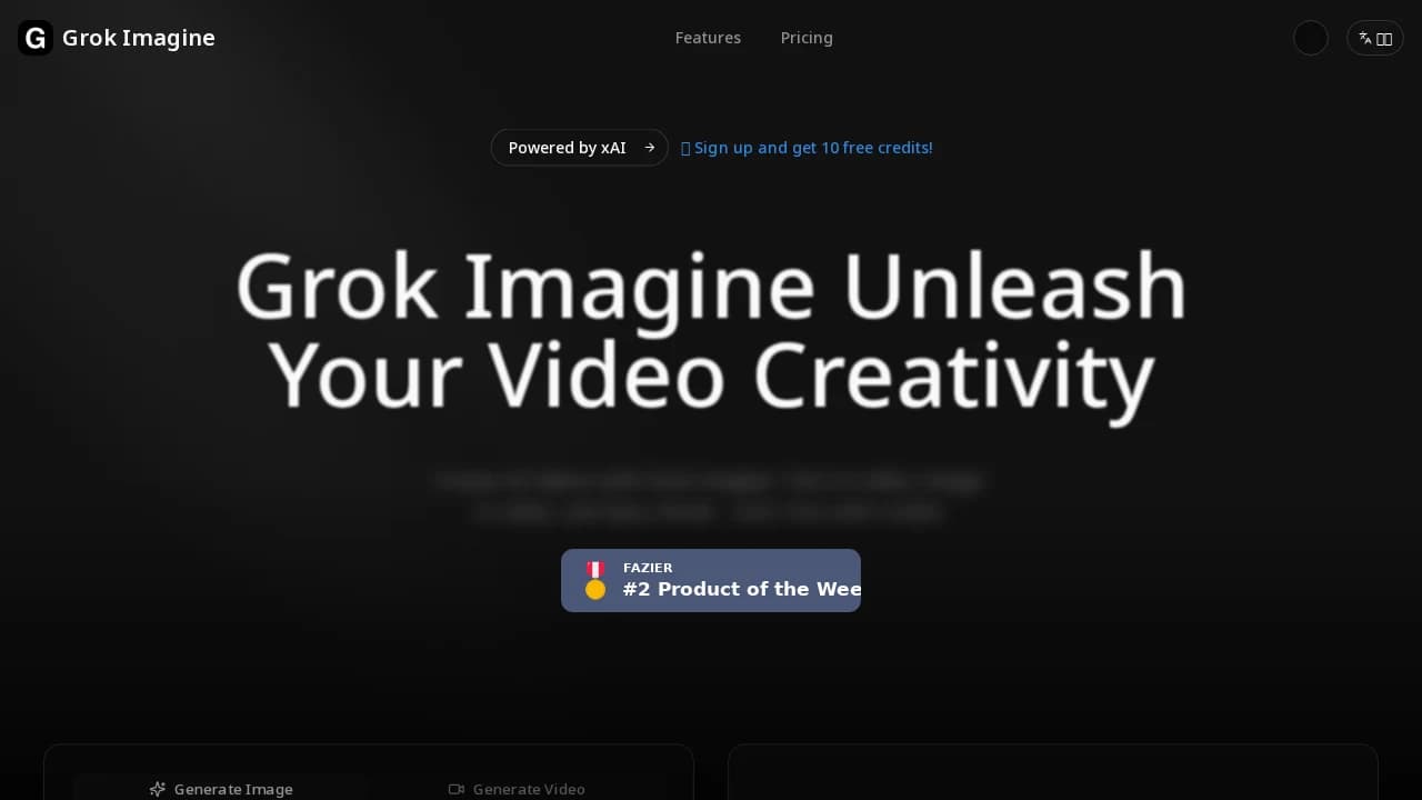 Grok Imagine preview