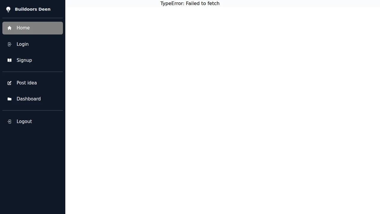 buildoors-deen.netlify.app website preview