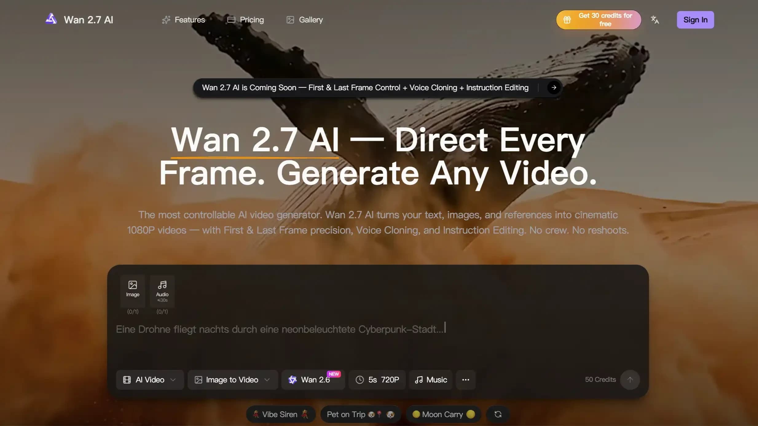 Wan 2.7 AI preview