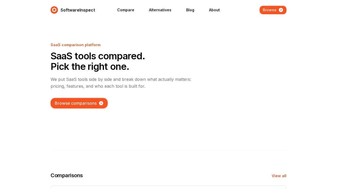 SoftwareInspect preview