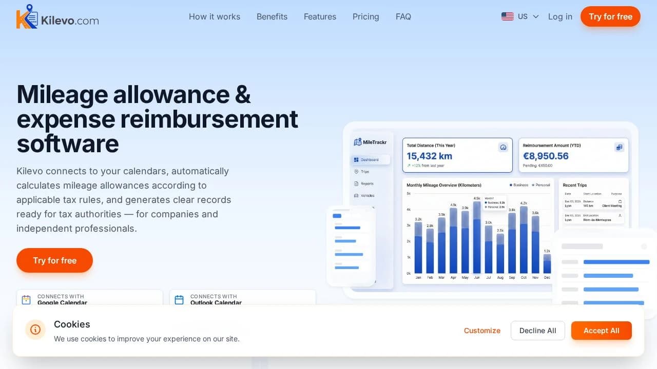 Kilevo website preview
