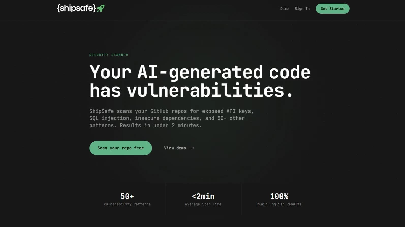 shipsafe website preview