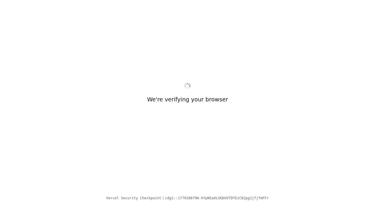 Brand website preview