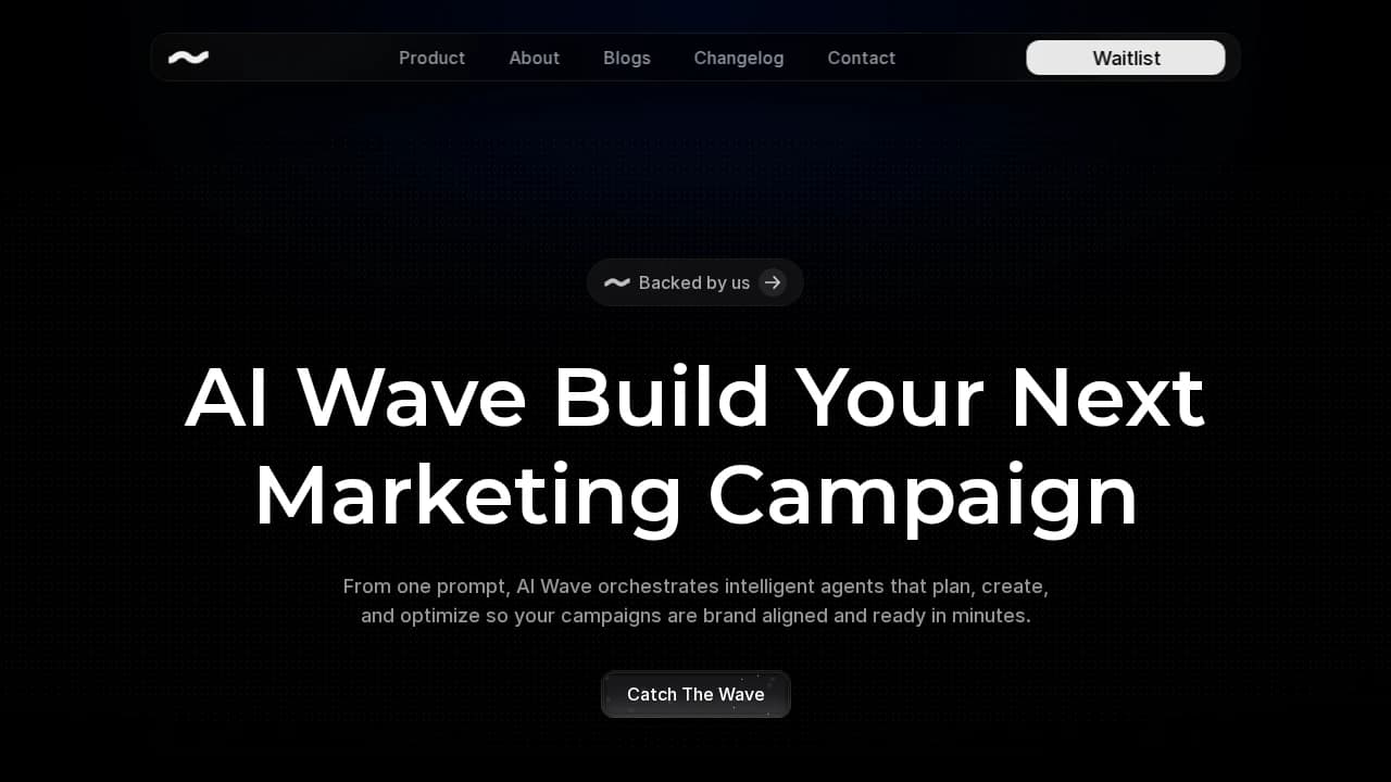 ai-wave.co website preview
