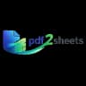 PDF2Sheets