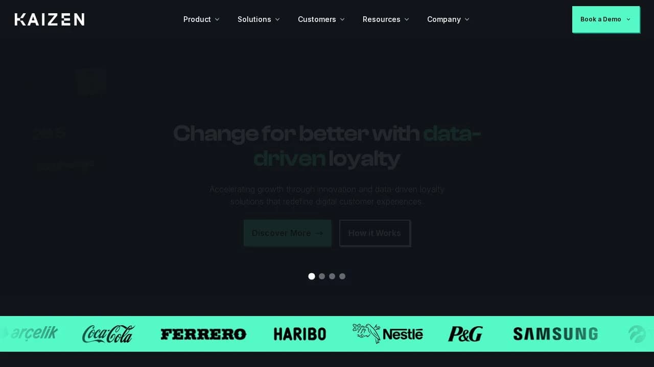 Kaizen Loyalty website preview
