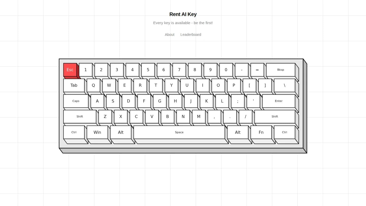 Rent AI Key preview