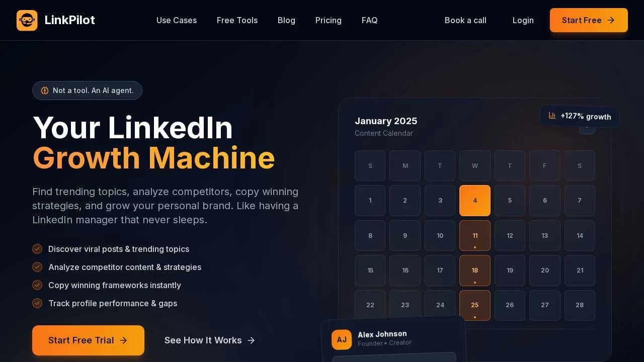 Linkpilot website preview