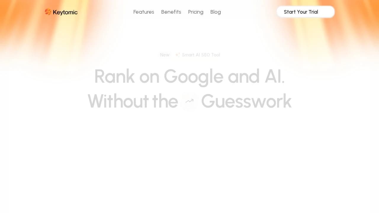 Keytomic website preview