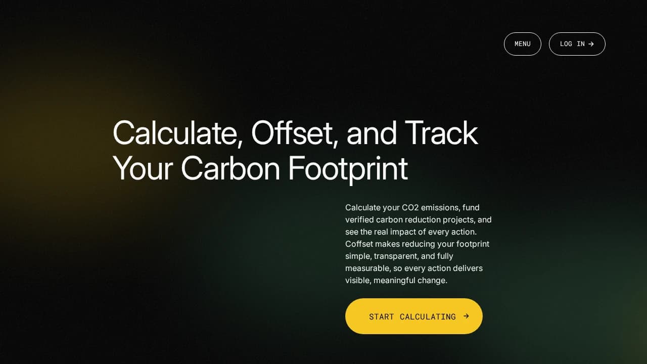 Coffset website preview