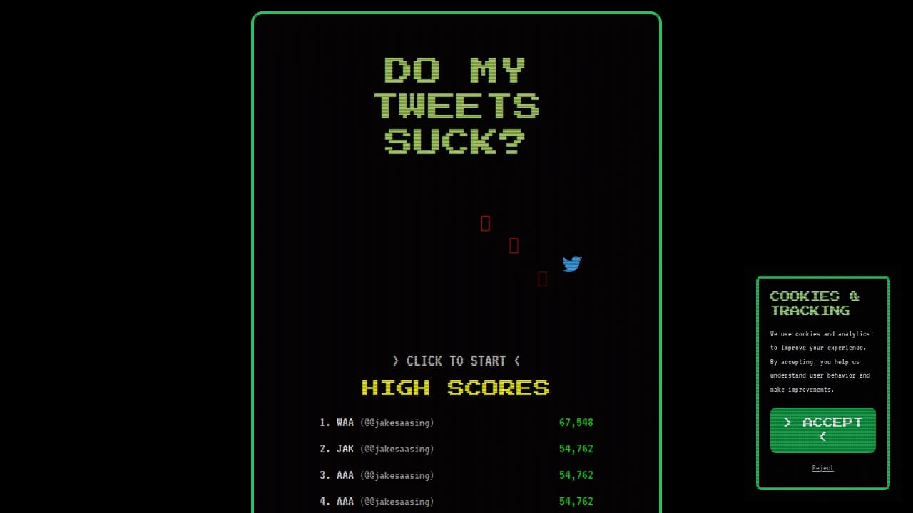 Do My Tweets Suck preview
