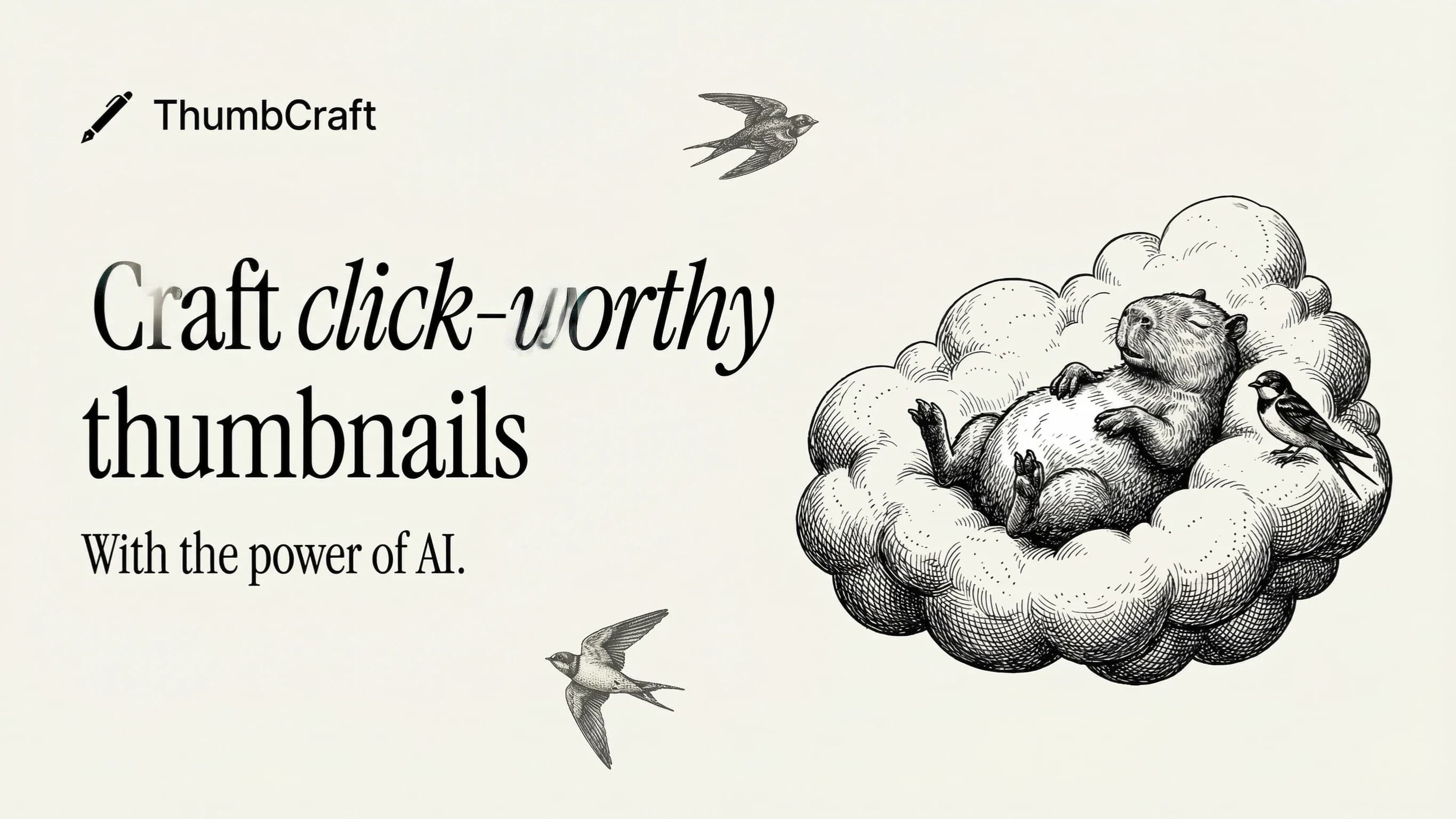 ThumbCraft website preview