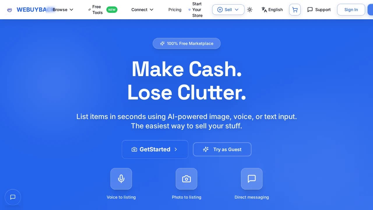 WeBuyBack website preview