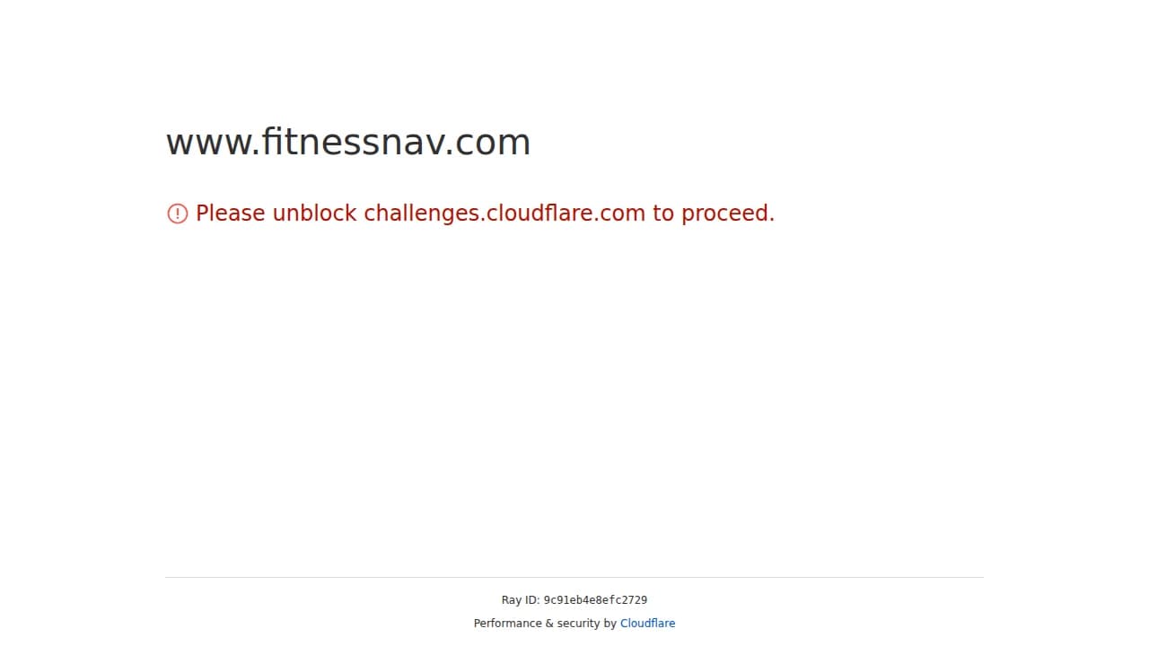 FitnessNav Intelligence website preview