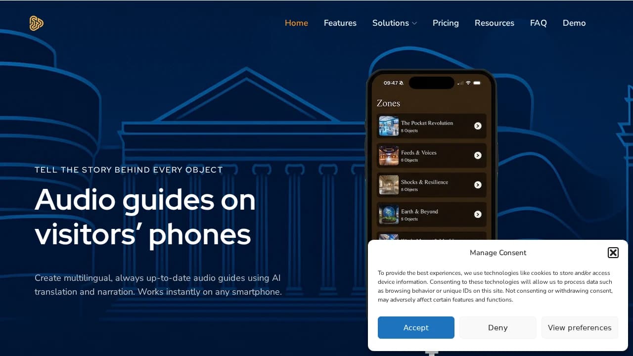 Pathoura website preview