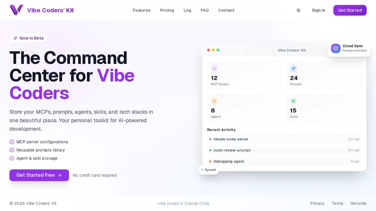 Vibe Coders' Kit preview