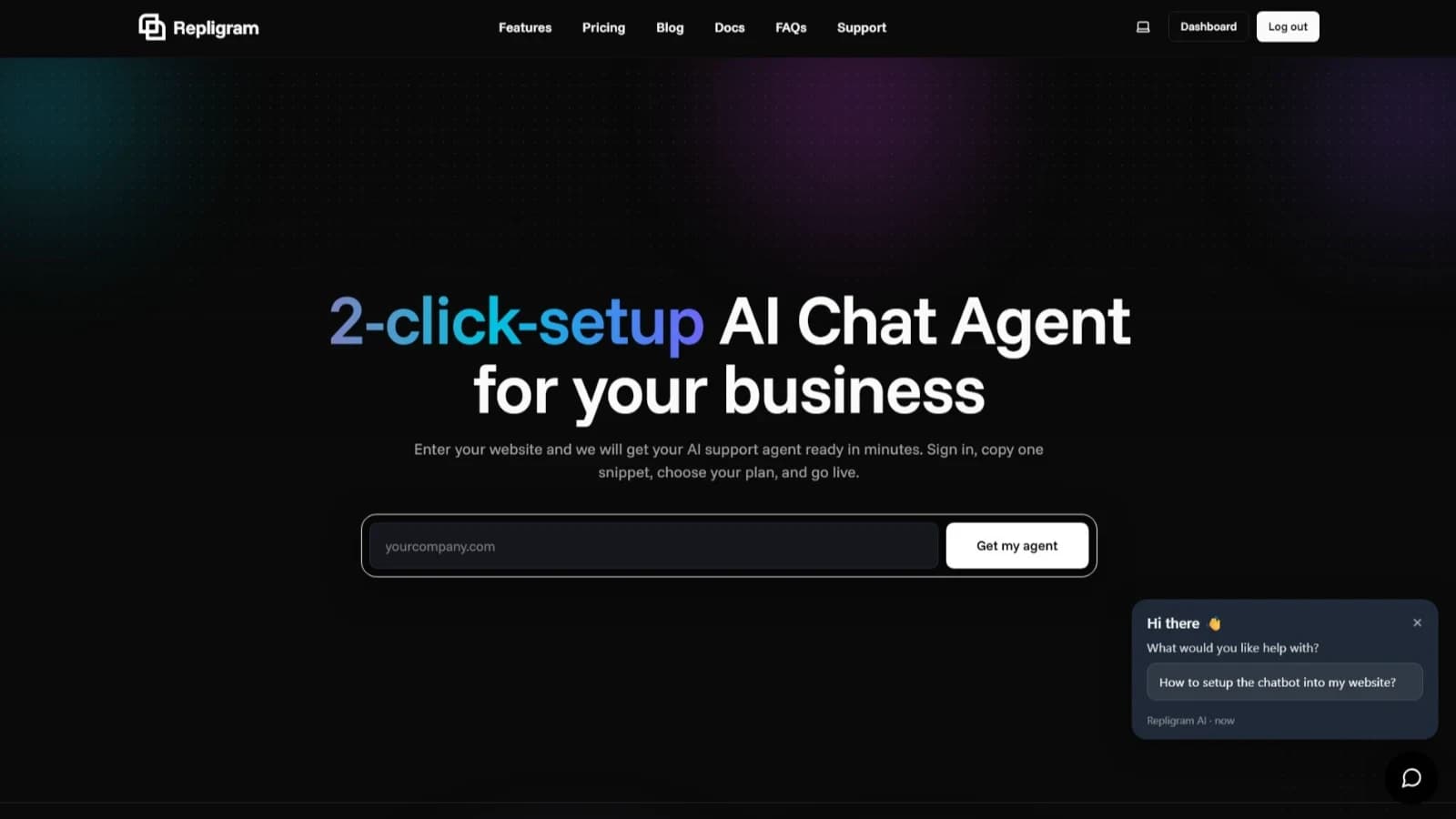 Repligram website preview