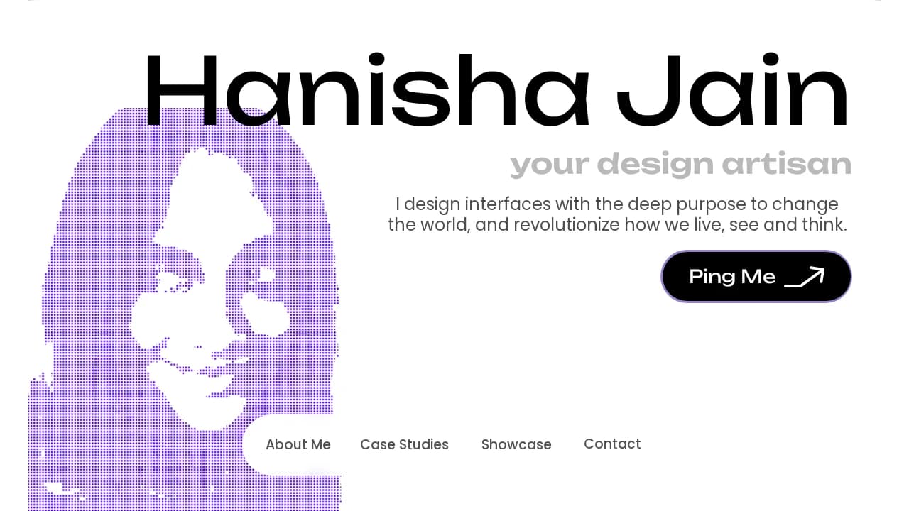 gereca.framer.website website preview