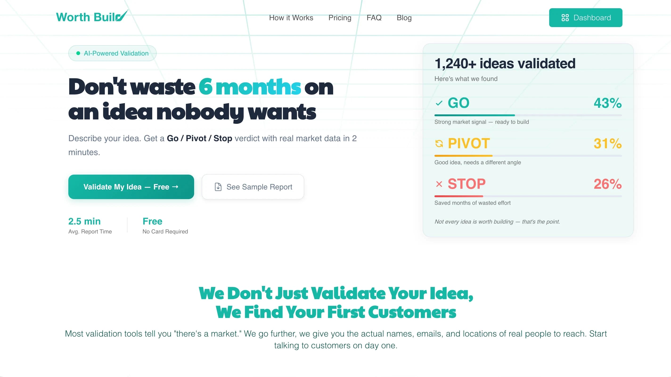 WorthBuild website preview