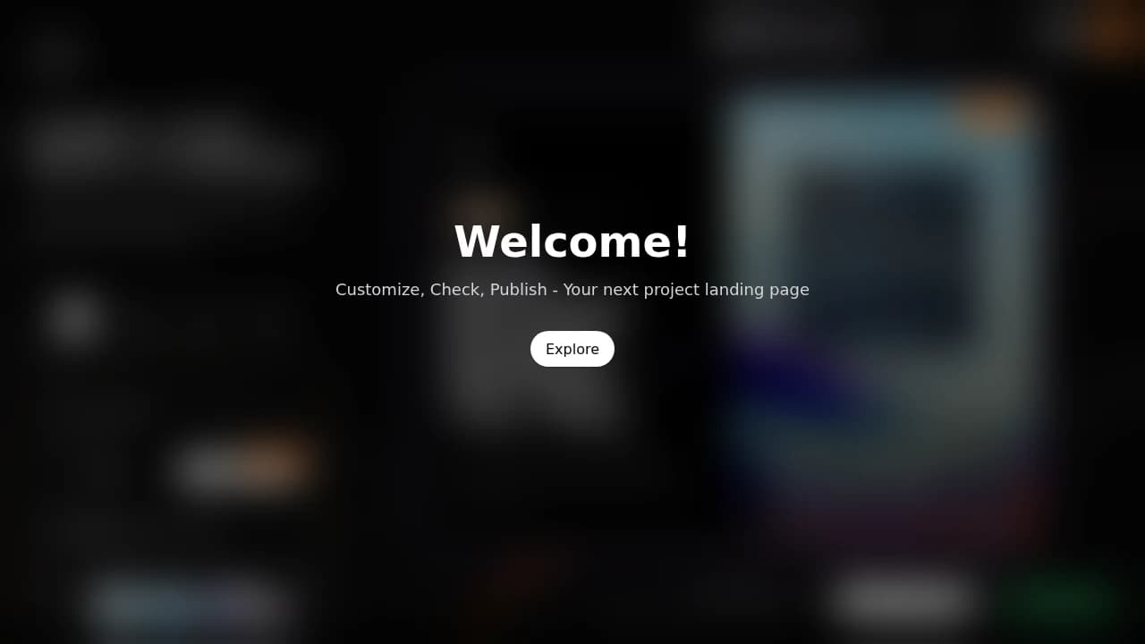 Custom Waitlist website preview