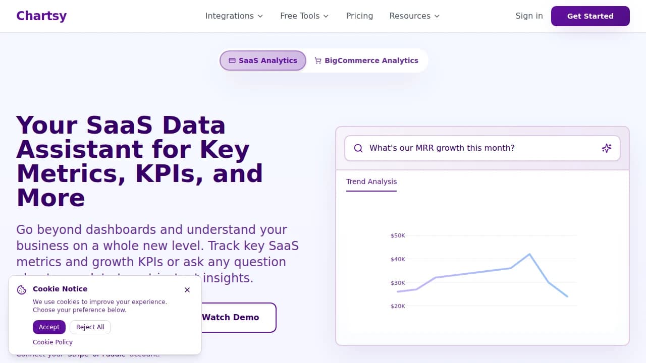 chartsy.app website preview