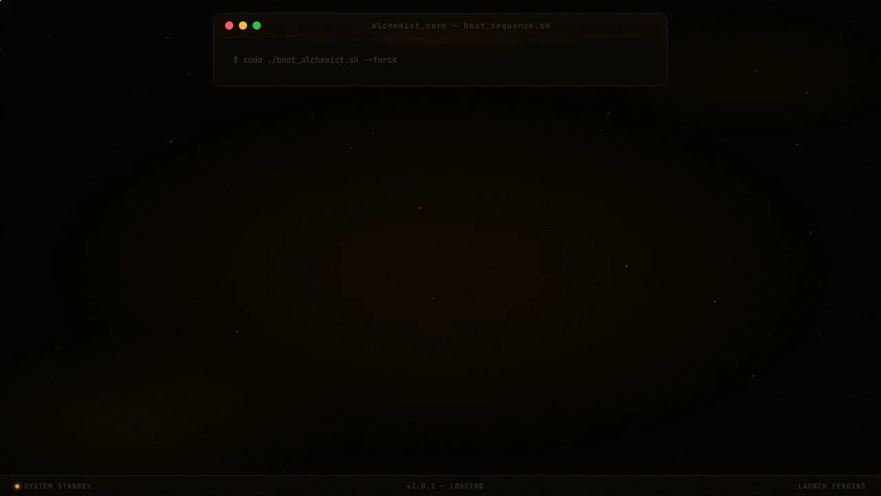 The Alchemist website preview