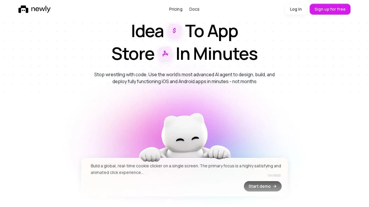 Newly website preview