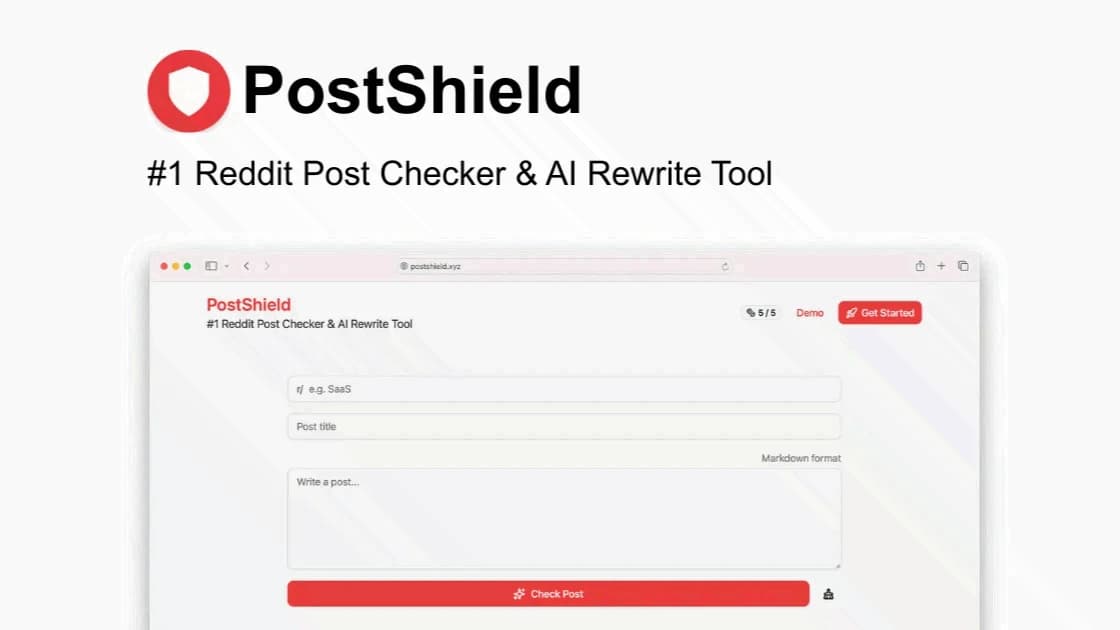 PostShield website preview