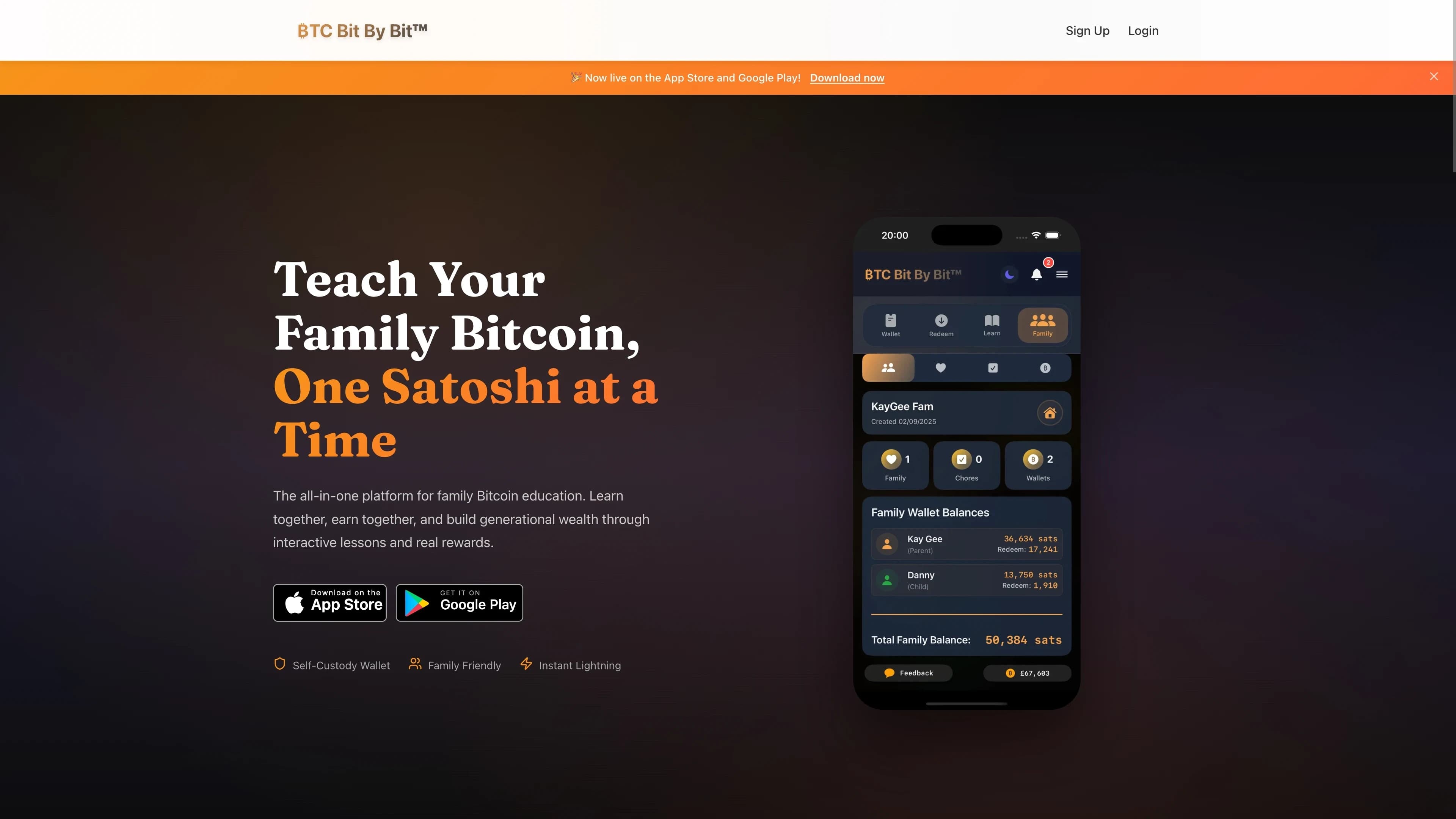 BTCBitByBit App website preview