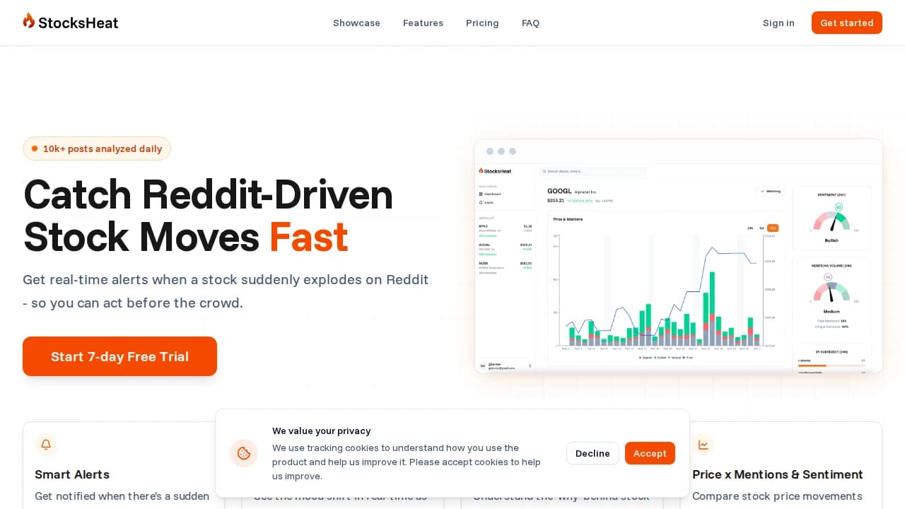 StocksHeat website preview
