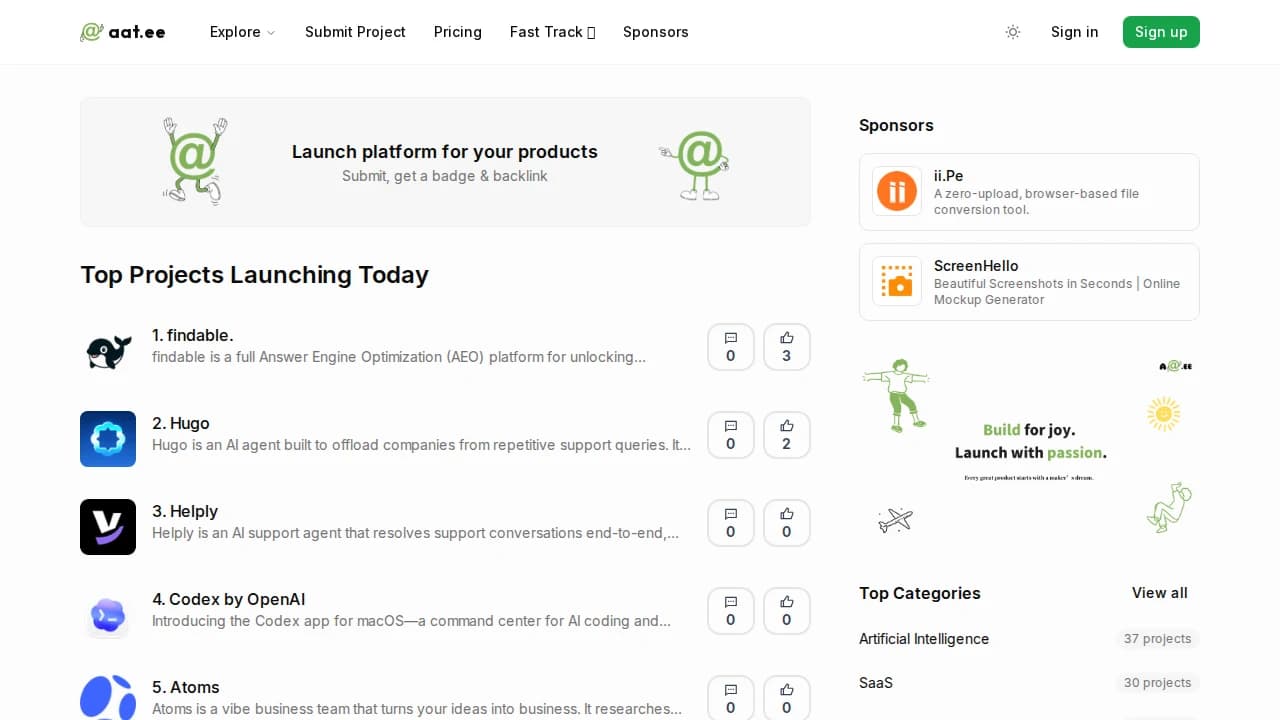 aat.ee website preview