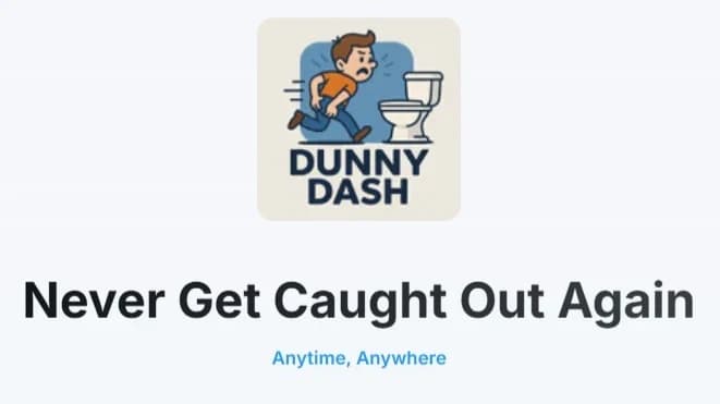 Dunny Dash website preview