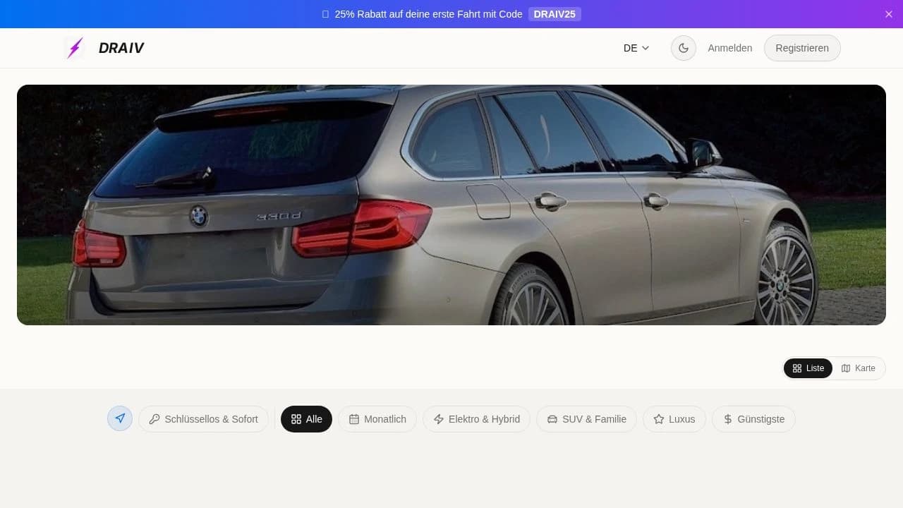 Draiv.ch website preview