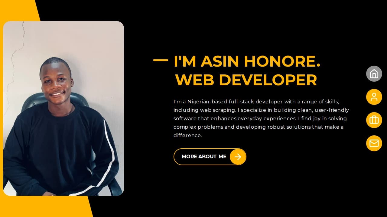 asin-honore.vercel.app website preview