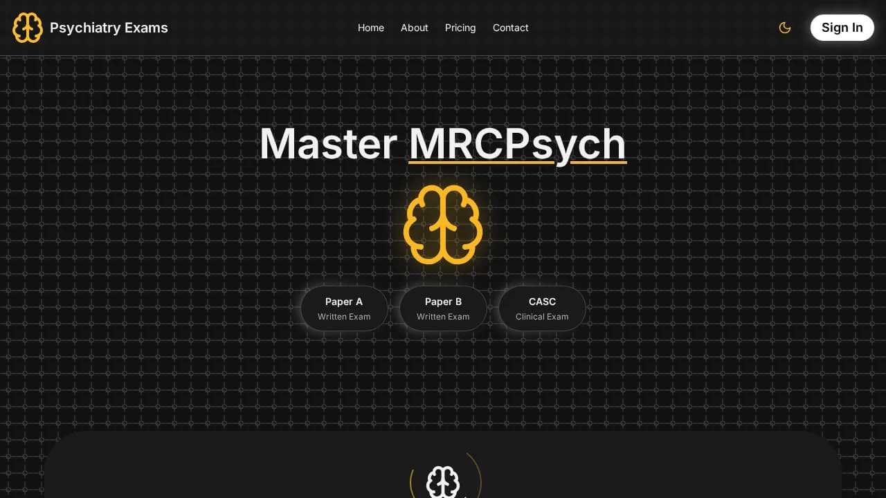 Psychiatry Exams preview