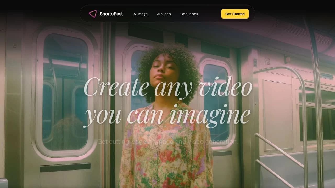 ShortsFast website preview