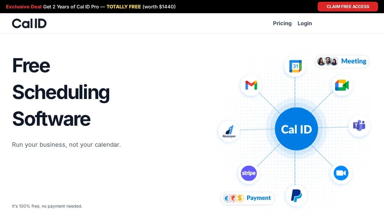 Cal ID website preview