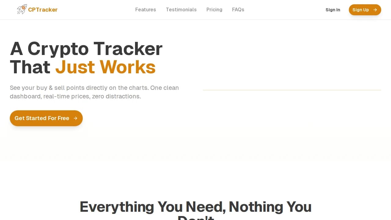 Crypto Portfolio Tracker preview
