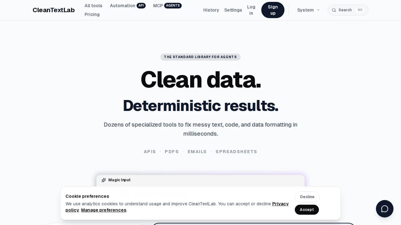 CleanTextLab preview
