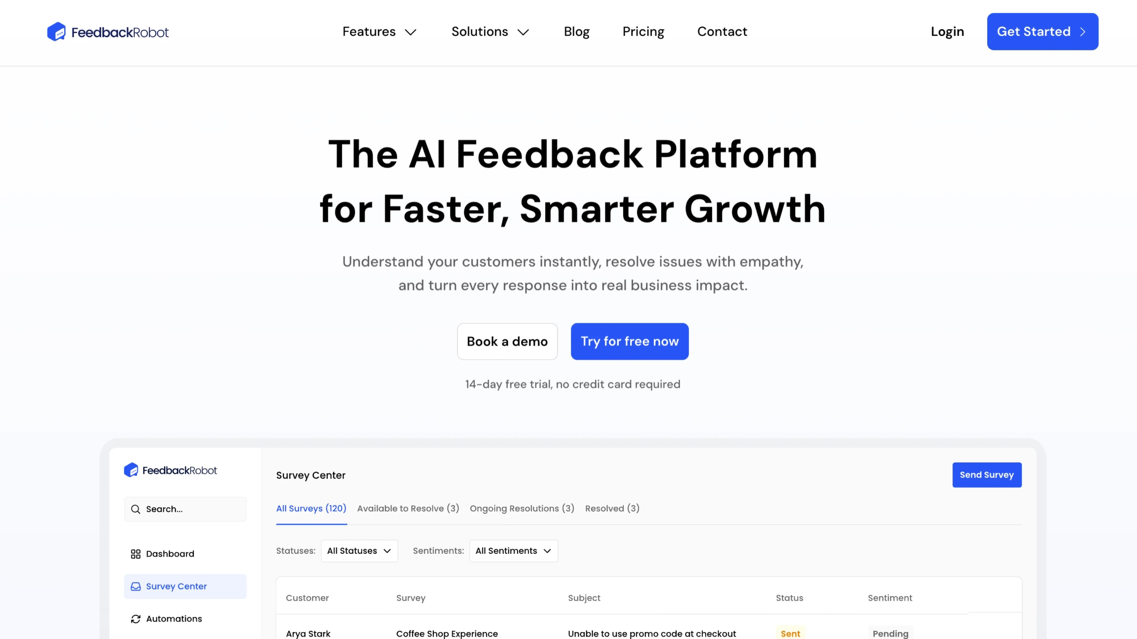 FeedbackRobot preview