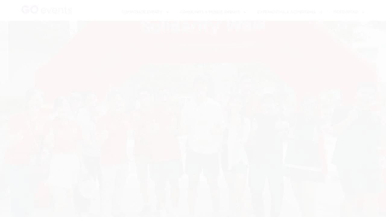 Get Out! Events website preview