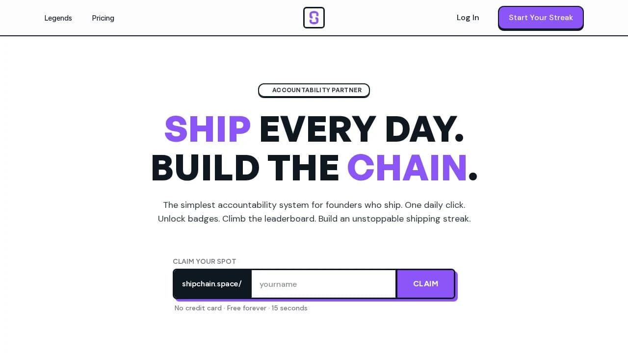 ShipChain website preview