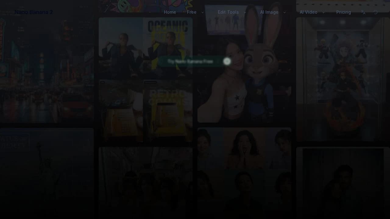 NanoBanana 2 website preview