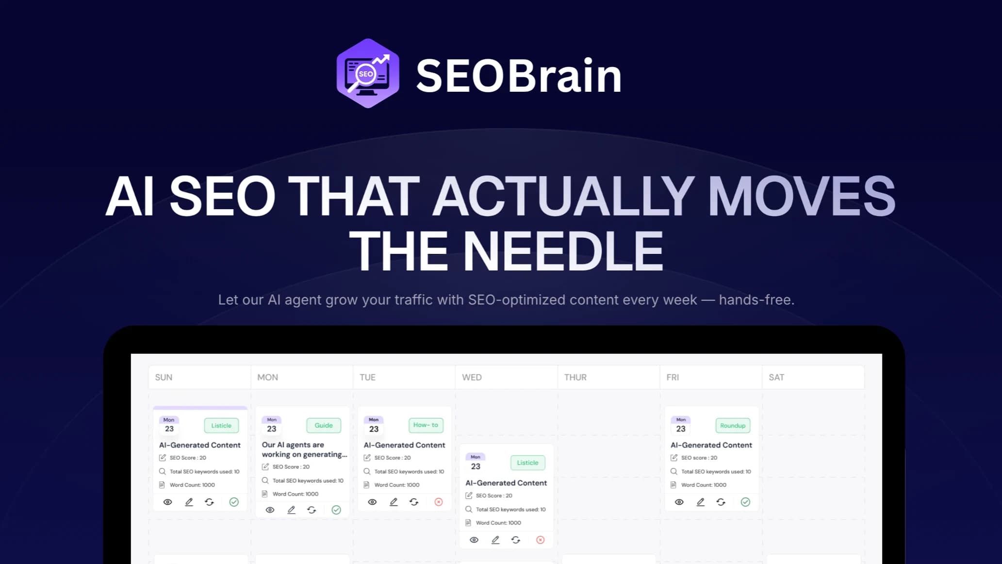 SeoBrain website preview