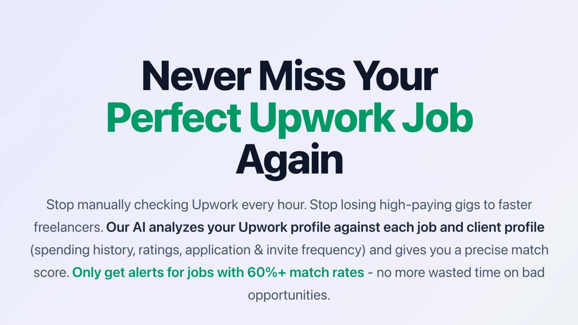 GigUp - Upwork Automation Tool website preview
